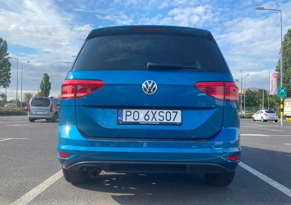 Volkswagen Touran cena 95750 przebieg: 59150, rok produkcji 2018 z Poznań małe 742